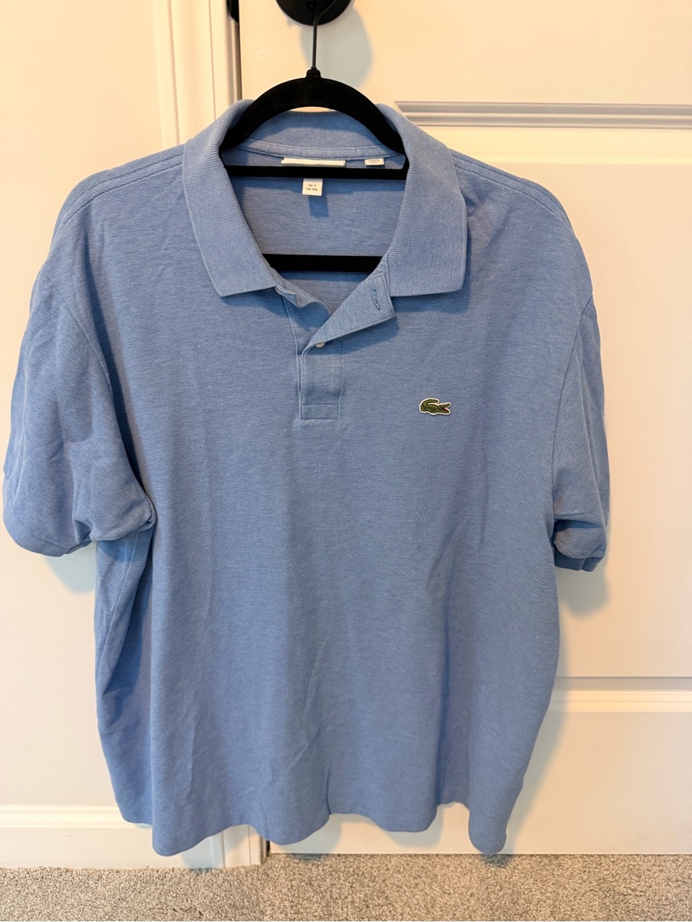 Lacoste Men's Sky Blue Crocodile Polo